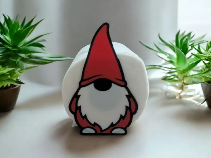 Gonk Toilet Roll Holder Coloured