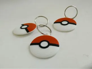 Llavero pokeball multiparts