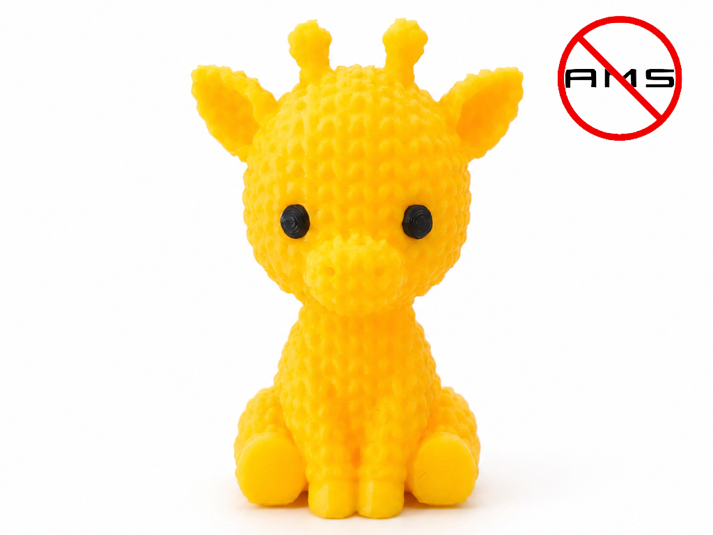 Knitted Giraffe / NO AMS