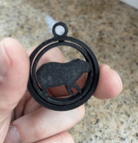 capybara keychain
