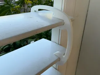 Plantation Shutter Secure Open Bracket