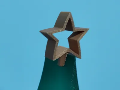 Star tree topper for Aleksandr's Christmas tree