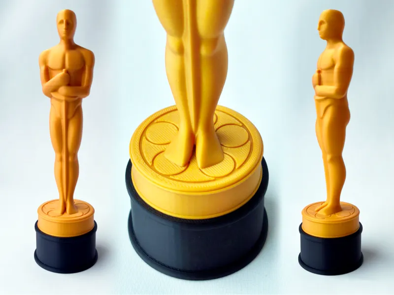 Oscar Trophy | No Purge Tower AMS Print