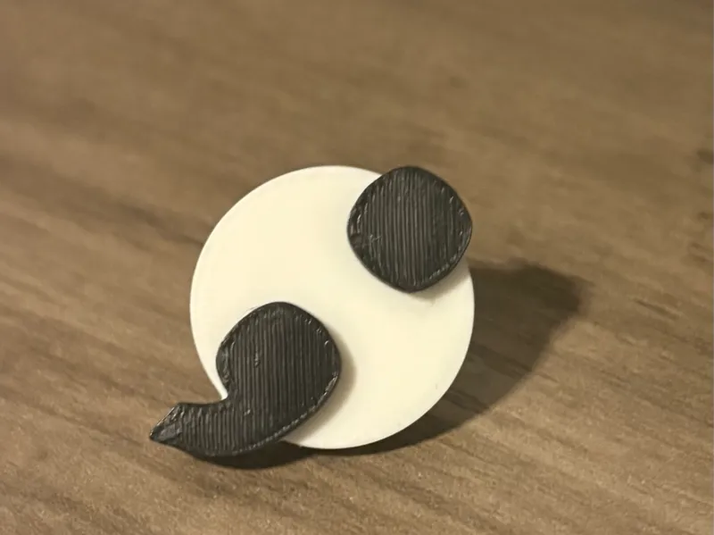 Semicolon pin