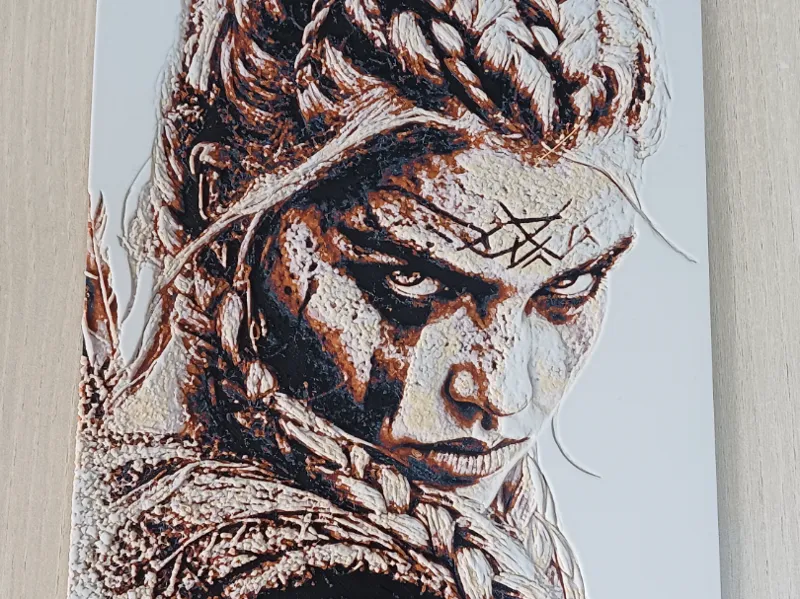 Viking woman Hueforge