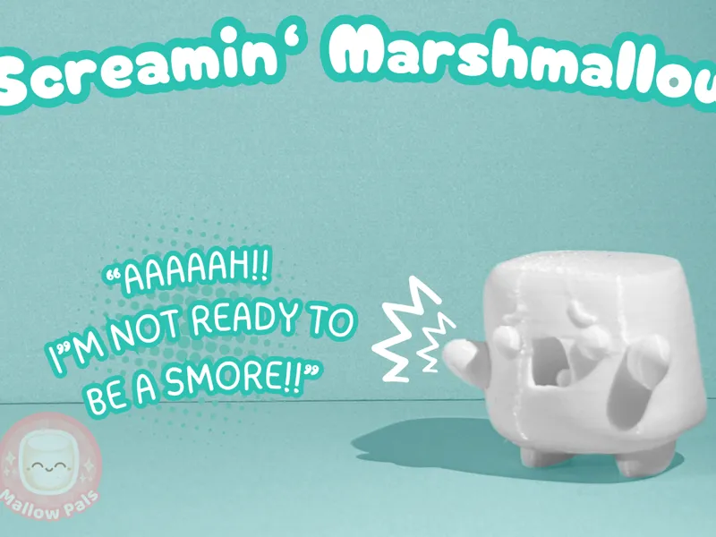 Mallow Pals - Screamin' Marshmallow