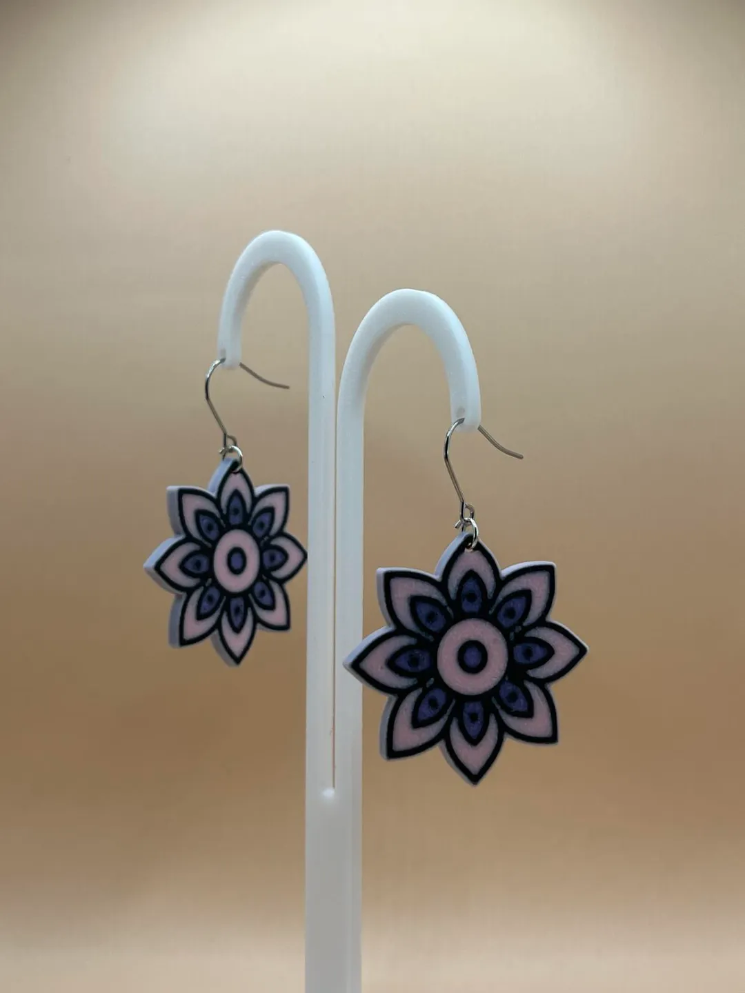 Violet Earrings view 2