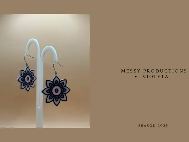 Violet Earrings