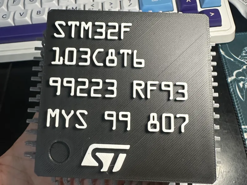 STM32 单片机 12：1芯片模型