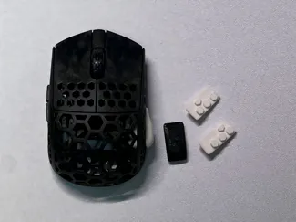 达摩鲨M5 air 改 游狼asym 小拇指支撑