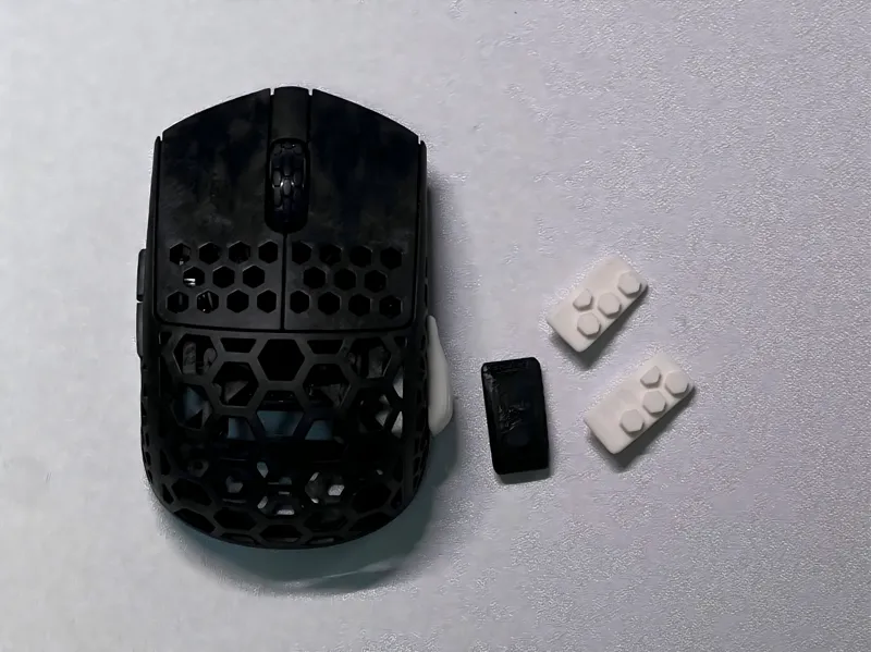 达摩鲨M5 air 改 游狼asym 小拇指支撑