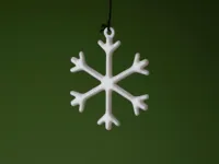 Flocon de neige décoratif — photo 3