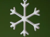Flocon de neige décoratif — photo 1