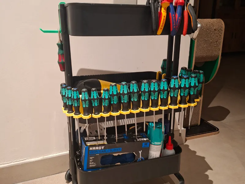 raskog - wera screwdriver mounts