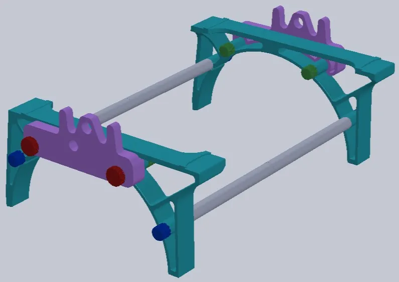 reinforcing set for AMS stand
