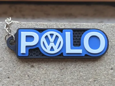 Volkswagen Polo Keychain