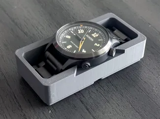 Gridfinity Watch Bin for Thicker Watch with Dials