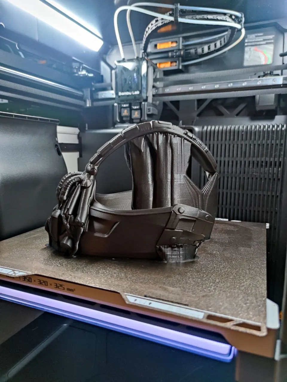 Bane Mask – 3D Printable Model view 3