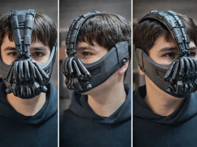 Bane Mask – 3D Printable Model