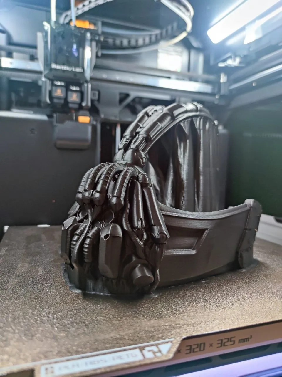 Bane Mask – 3D Printable Model view 2