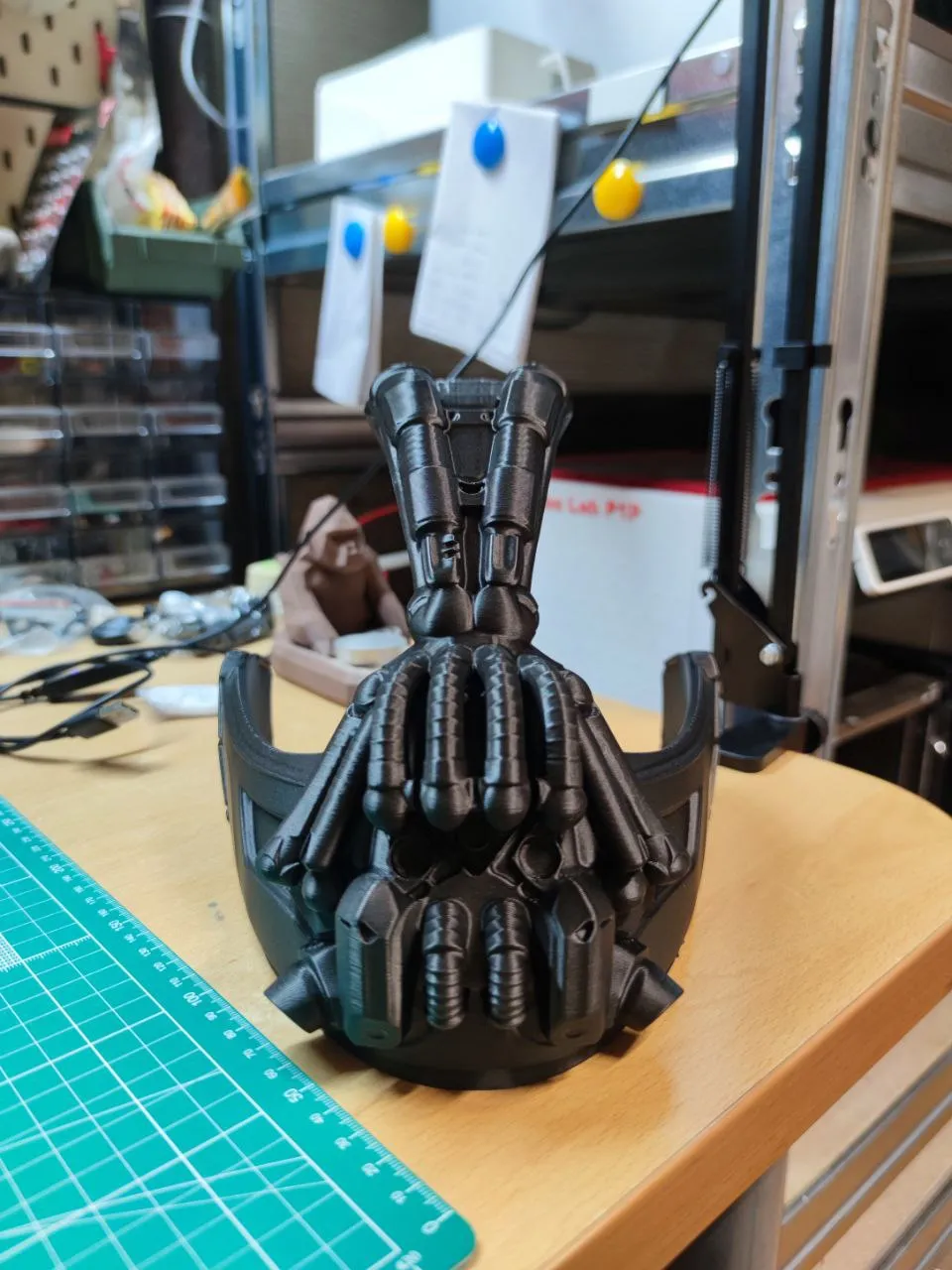 Bane Mask – 3D Printable Model view 4