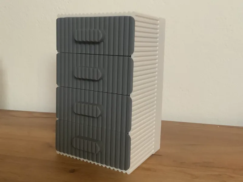 Four-drawer modular unit