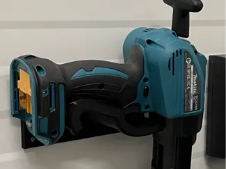 Makita DCG180 caulk gun wall mount