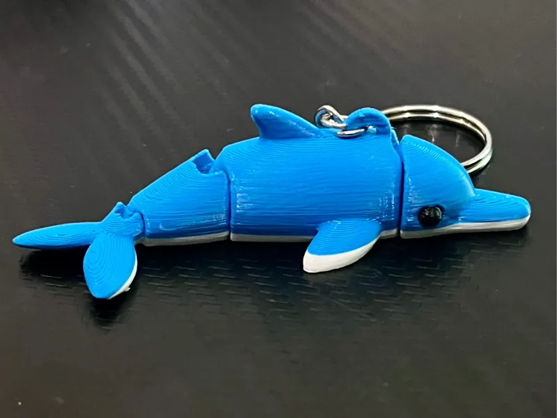 Eco Toy - Dolphin Key Chain