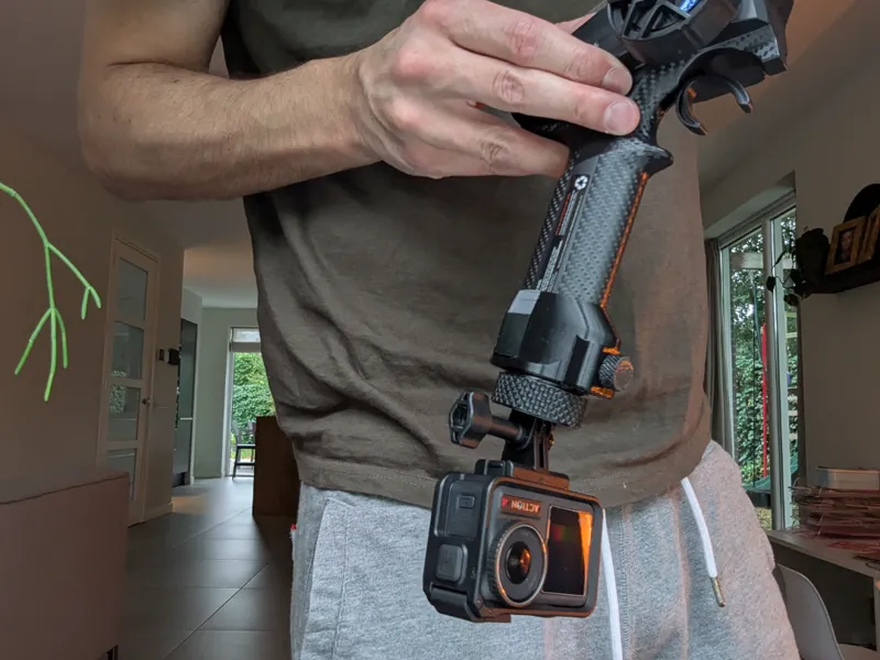 360 deg. GoPro mount Dumbo RC X6PM