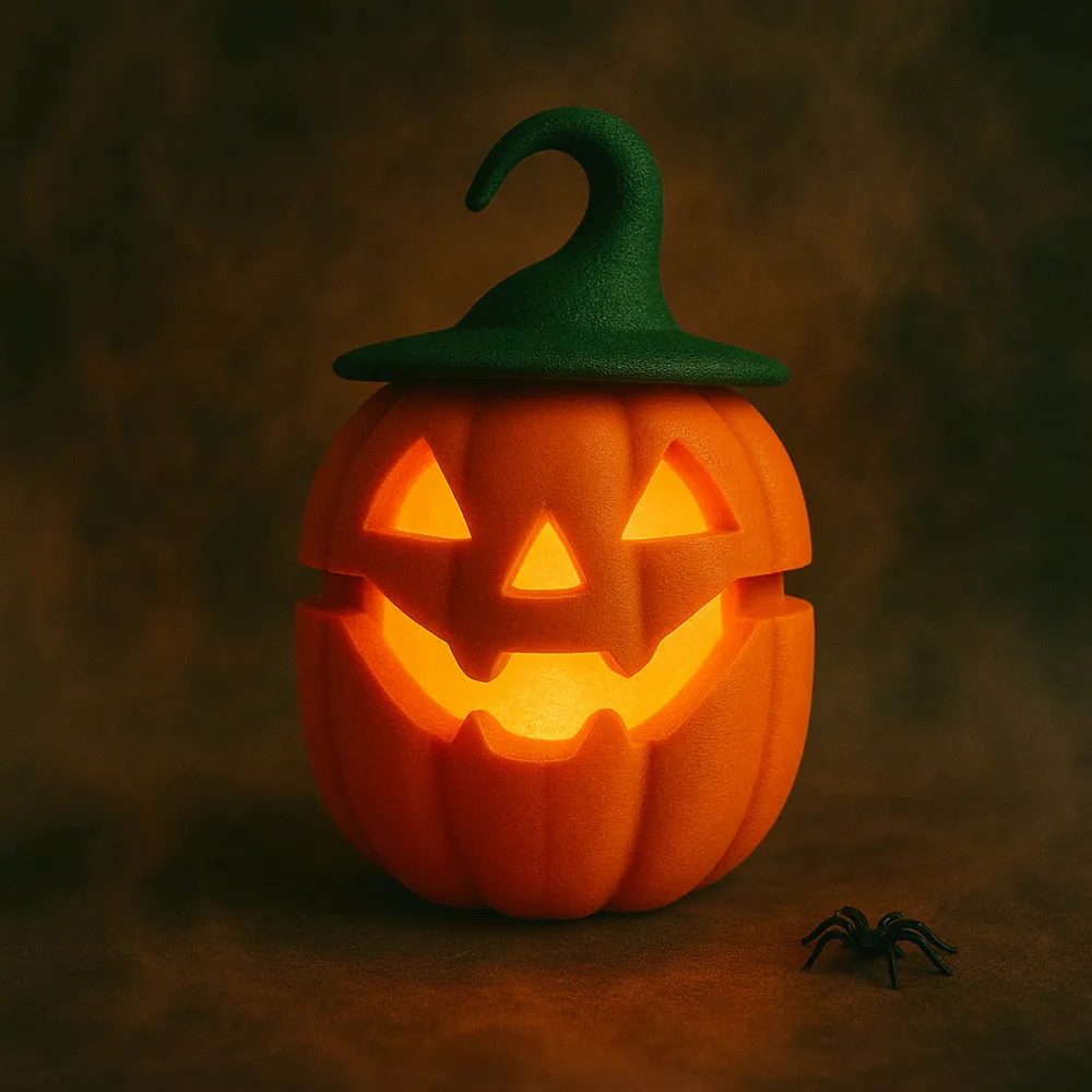 Pumpkin Lantern - Free 3D Print Model - MakerWorld