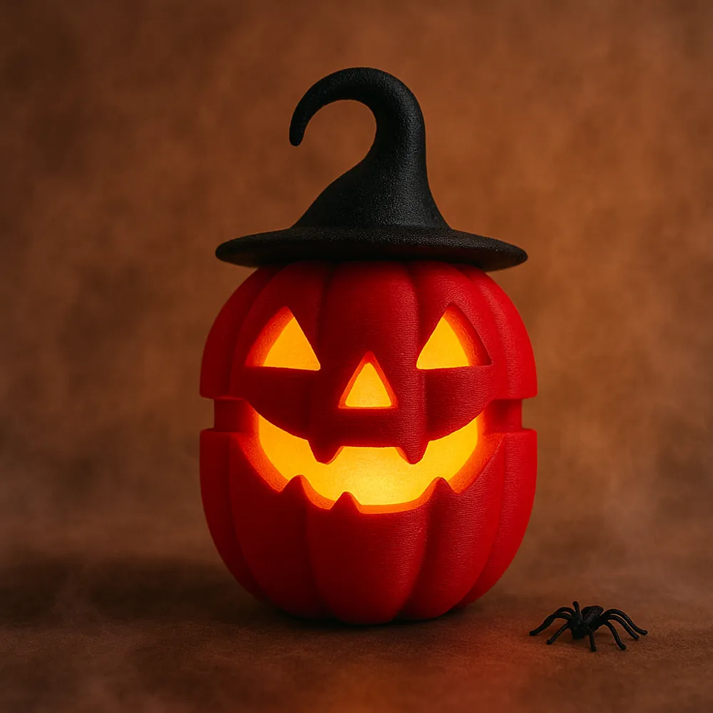 Pumpkin Lantern - Free 3D Print Model - MakerWorld