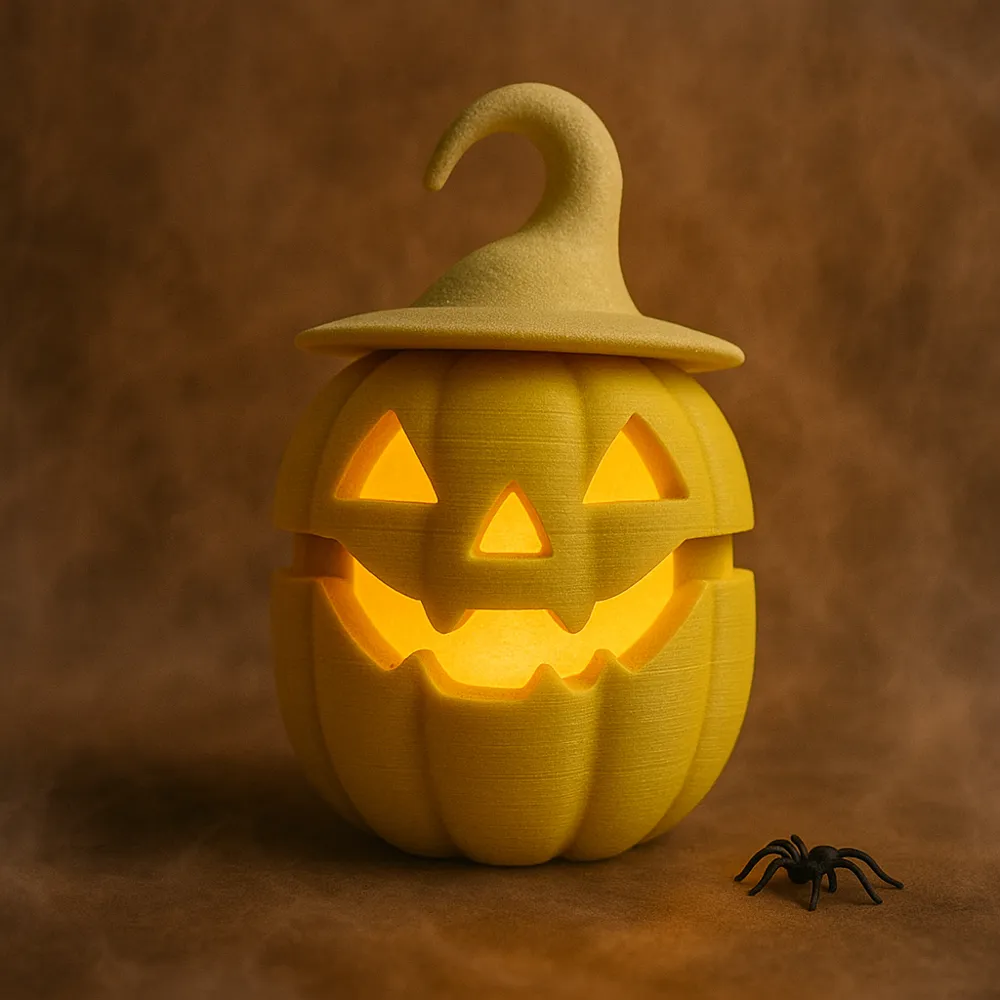 Pumpkin Lantern - Free 3D Print Model - MakerWorld