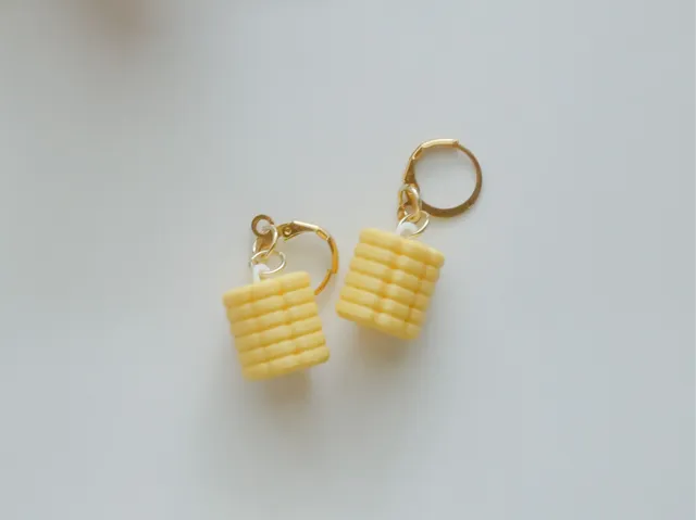 Corn the Cob earring