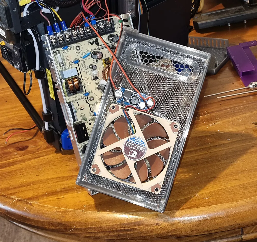 Ender 3v2 High Airflow Underside + Wire Management by ...