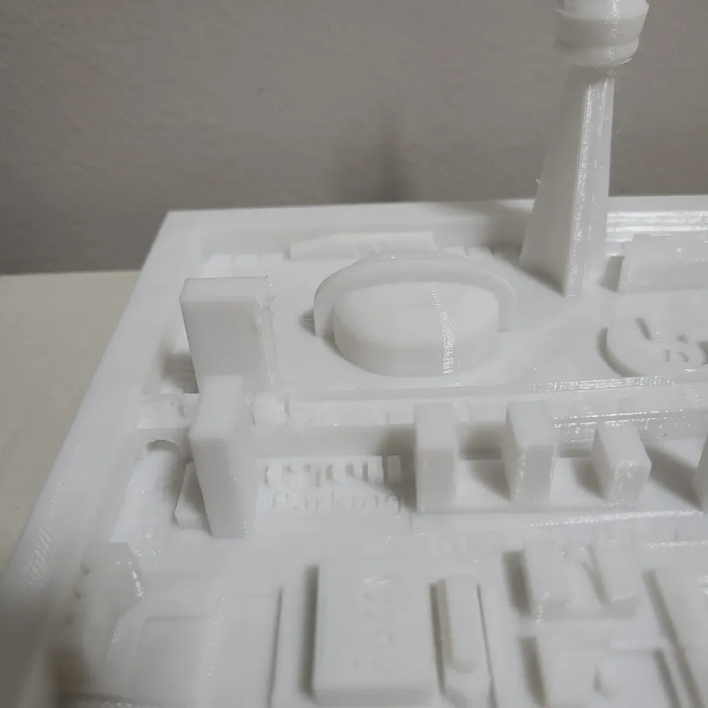 Toronto Printable Scale Model Miniature Toronto Skyline - Free 3D Print Model - MakerWorld