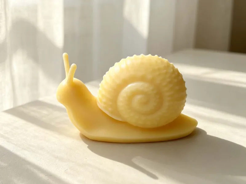 蜗牛摆件模型