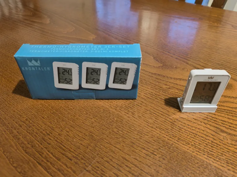 Aldi hygrometer support