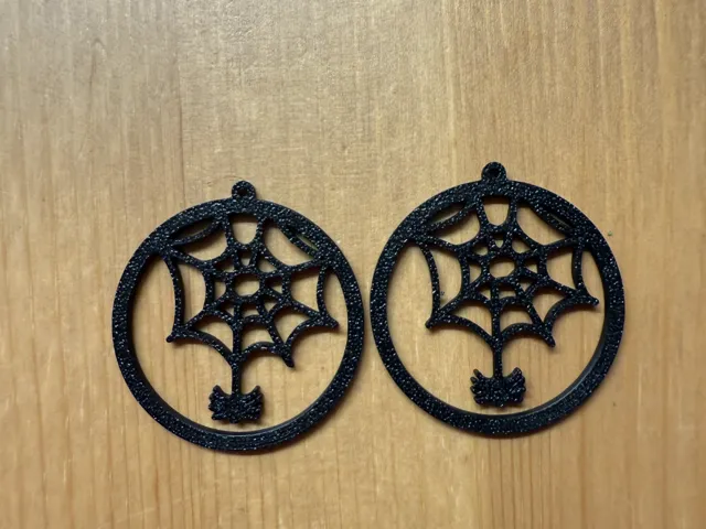 Spider Webb Earrings