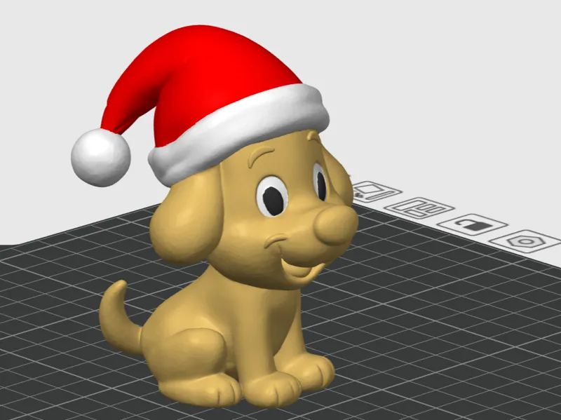 Weihnachtshund