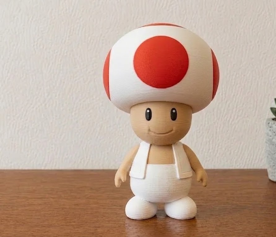 Miniatura 3 do modelo 3D Toad Mario Bros