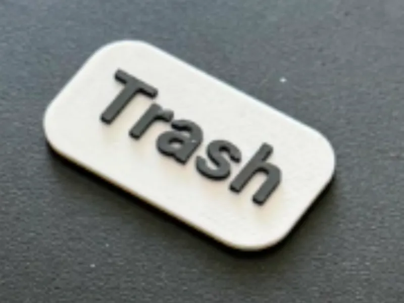 Trash & Recycling- Make My Sign by MakerLab - HDR2
