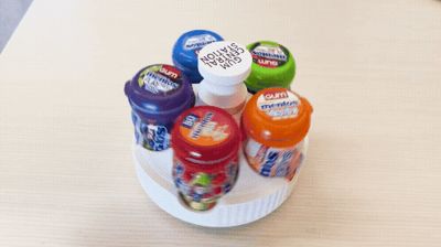 Mentos Gum Caddy - Spinning "GUM CENTRAL STATION"