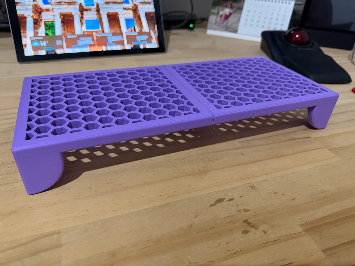Desktop table riser for tablet - Free 3D Print Model - MakerWorld