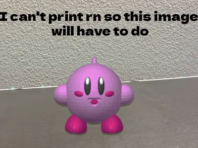 Kirby Keychain