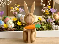 Easter Bunny with carrot