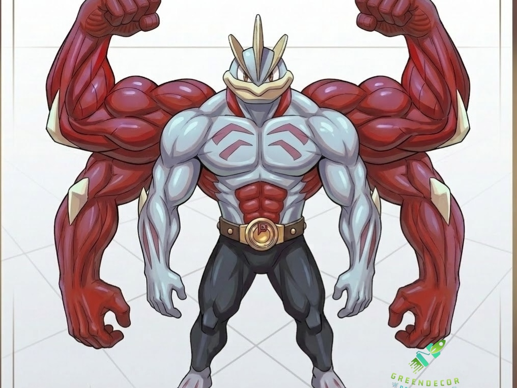 Mega Pokemon Series ‧ Machamp Statue