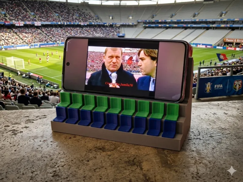 Stadium Grandstand Phone Holder