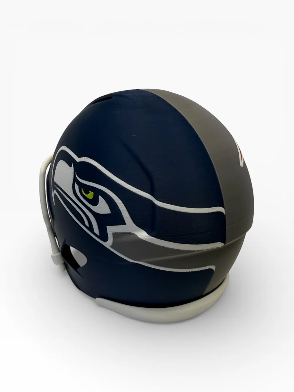 Seahawks vs Patrios Football Helmet - Free 3D Print Model - MakerWorld