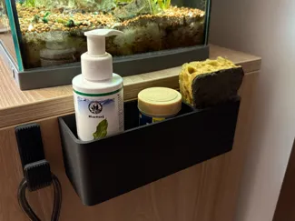 Fish tank accessories holder