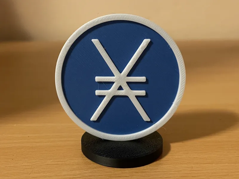 NANO (XNO) coin with base